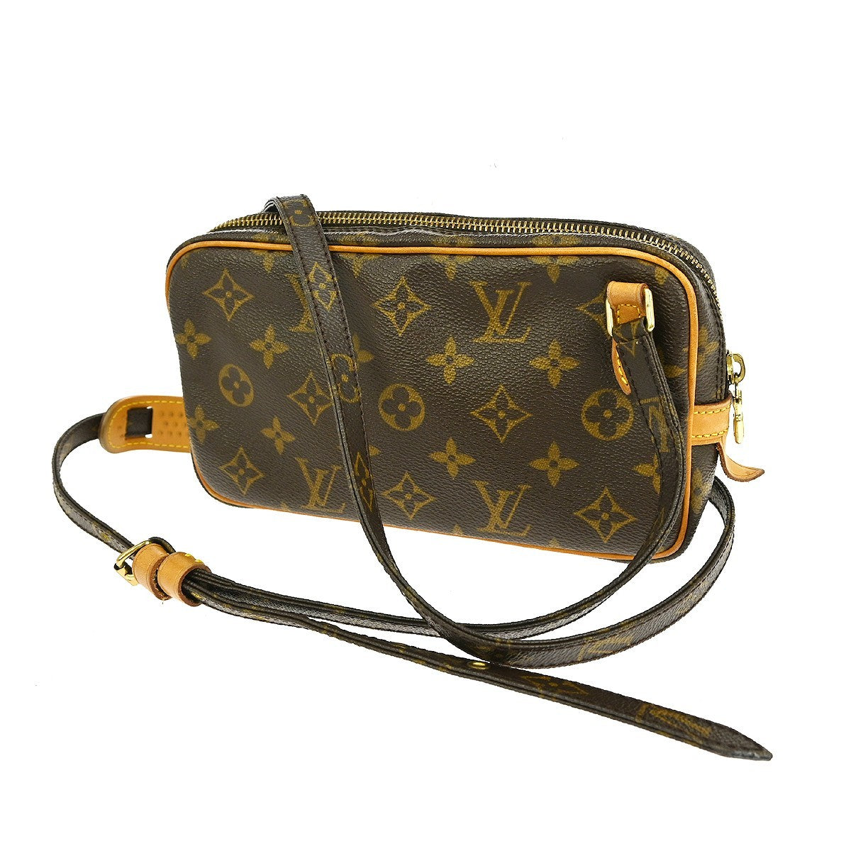 Louis Vuitton Pochette Marly Bandouliere Bag Monogram Canvas