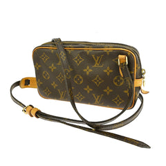Louis Vuitton Pochette Marly Bandouliere Bag Monogram Canvas