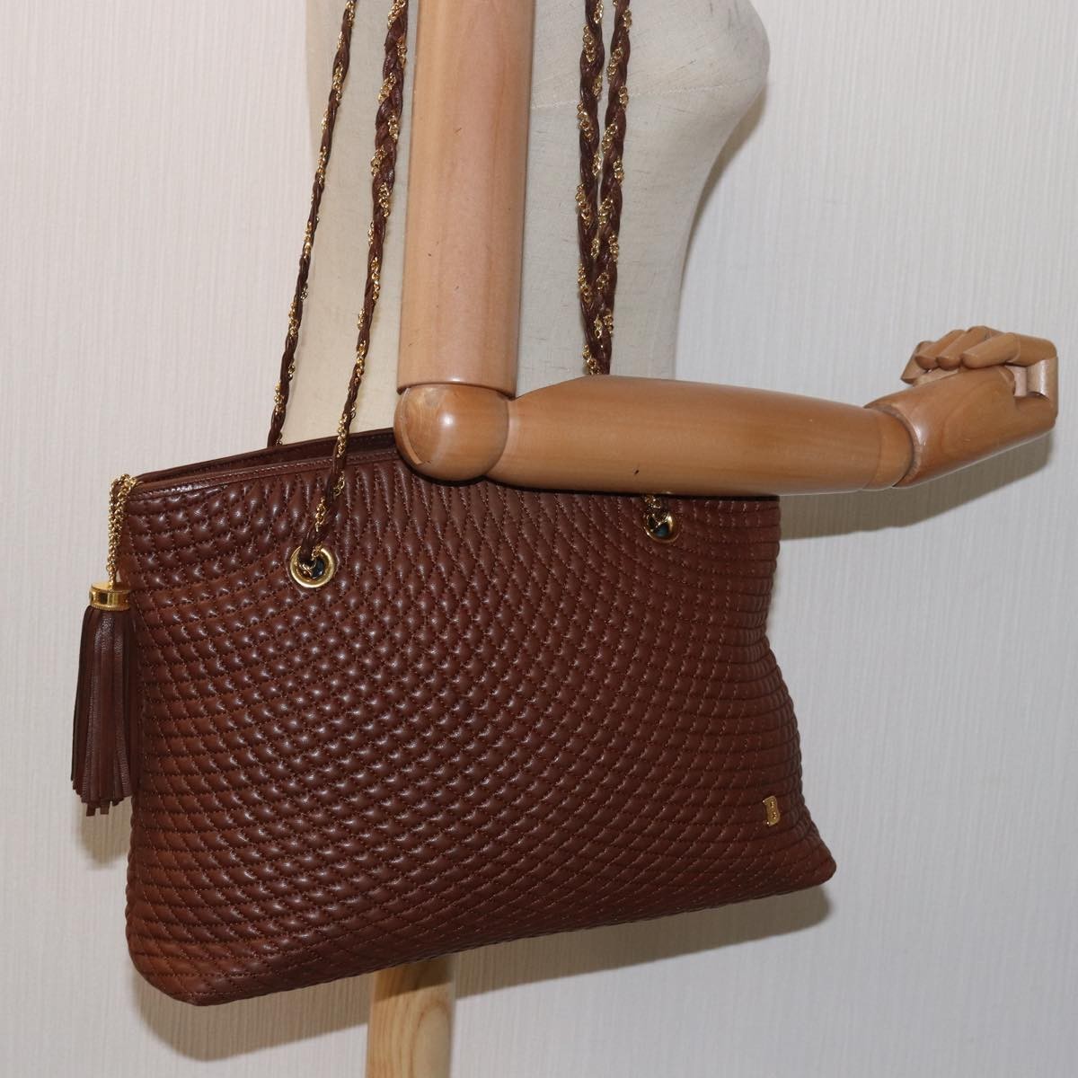 Bally Vintage Tote Bag Leather