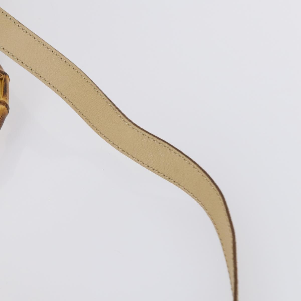 Gucci Vintage Bamboo Handle Bag Suede