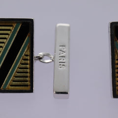 Louis Vuitton Cufflinks Case Damier