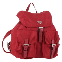 Prada Double Front Pocket Backpack Tessuto