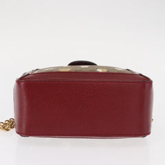 Gucci Doraemon Ophidia Zip Around Camera Bag Printed Mini GG Coated Canvas