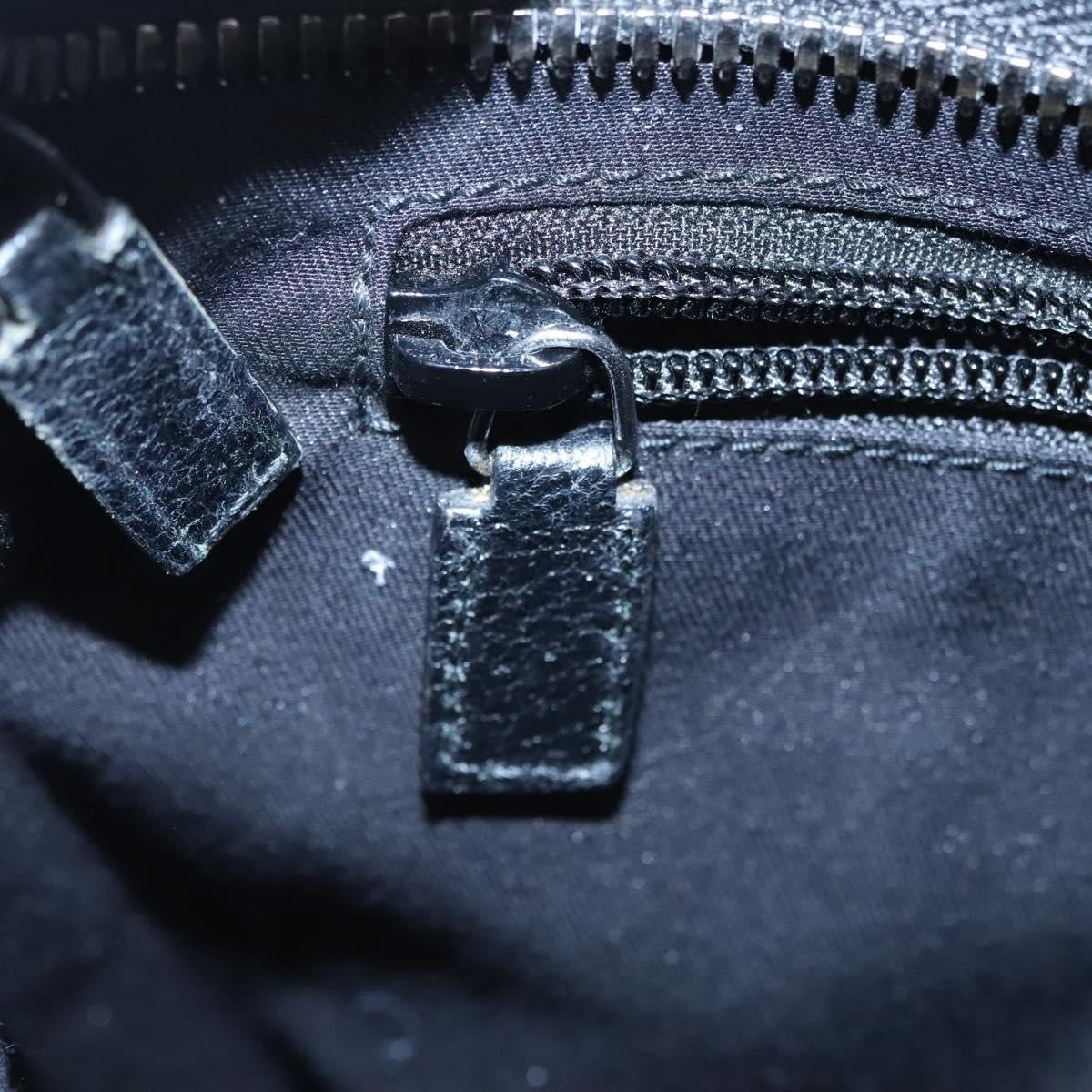 Gucci Vintage Flat Messenger Bag GG Canvas