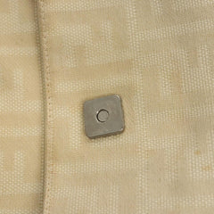 Fendi Mamma Baguette Shoulder Bag Canvas