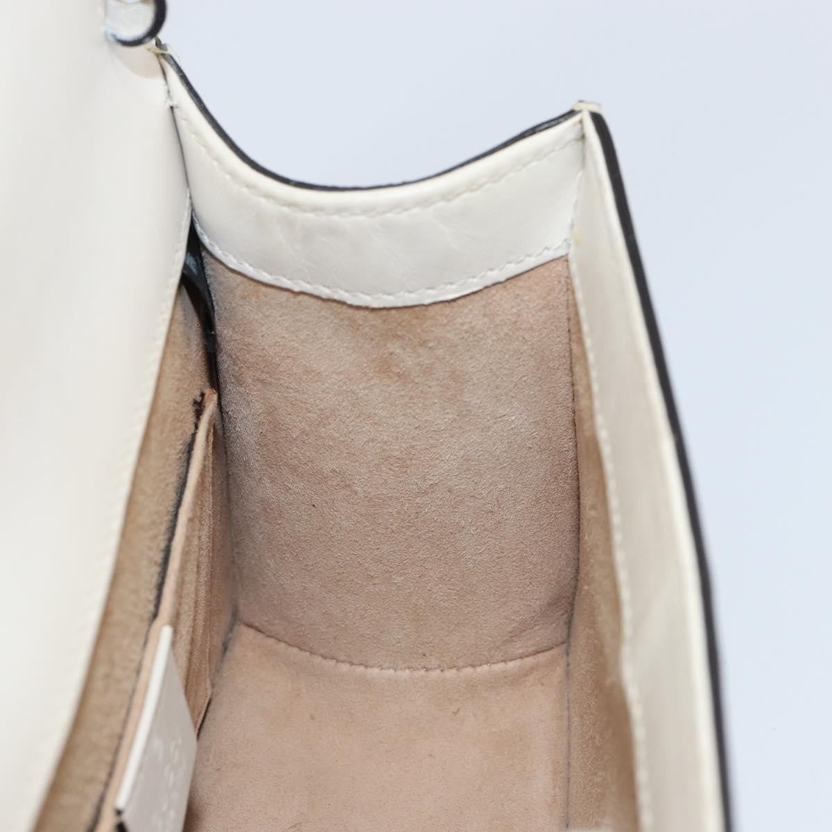 Gucci Sylvie Top Handle Bag Leather