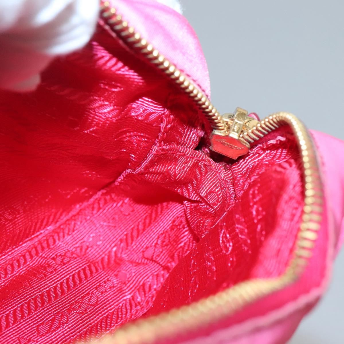 Prada Bow Camera Crossbody Bag Tessuto