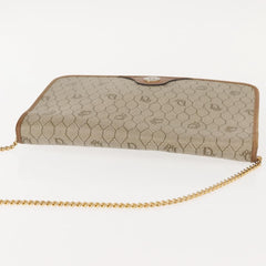 Christian Dior Vintage Honeycomb chain Canvas