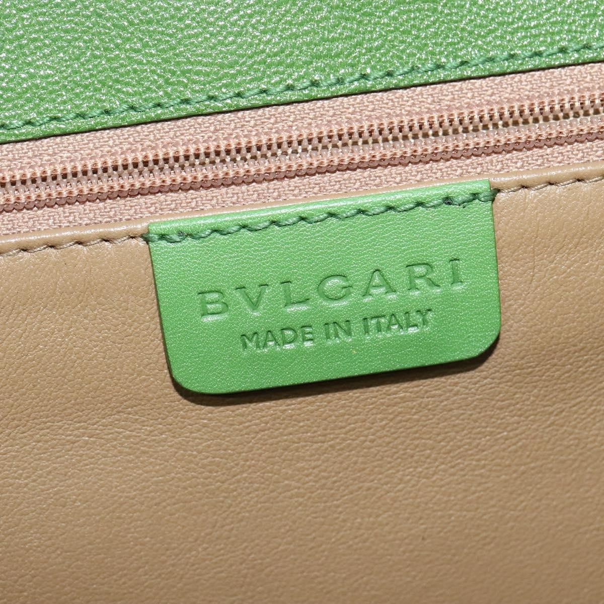 Bvlgari Chandra Top Handle Bag Leather