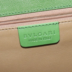 Bvlgari Chandra Top Handle Bag Leather