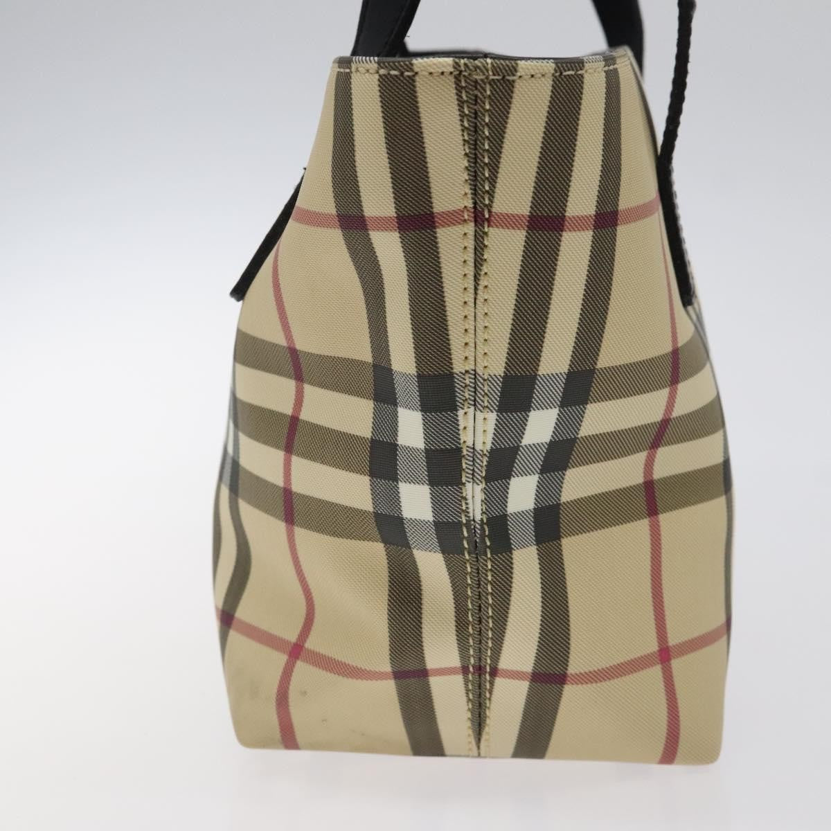Burberry Nova Check Tote canvas check pattern