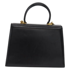 Salvatore Ferragamo Convertible Top Handle Bag Leather