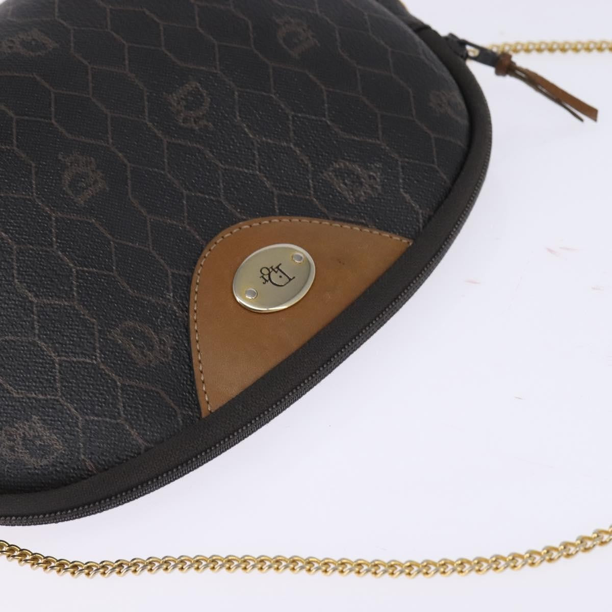 Christian Dior Vintage Honeycomb chain Canvas