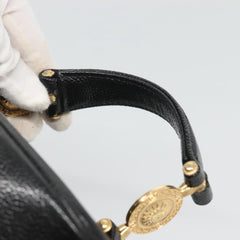 Versace Vanity Hand Bag Leather
