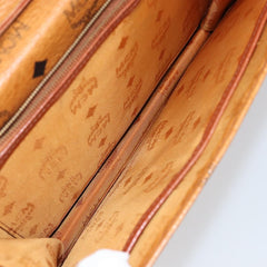 MCM Visetos Shoulder bag Canvas and Leather