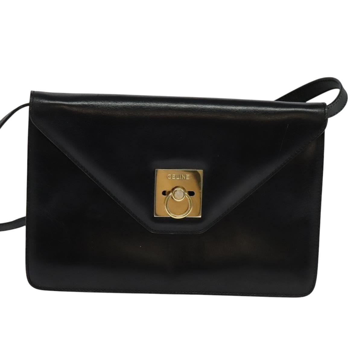 Celine Envelope Shoulder Bag Leather