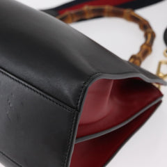 Gucci Nymphaea Top Handle Bag Leather