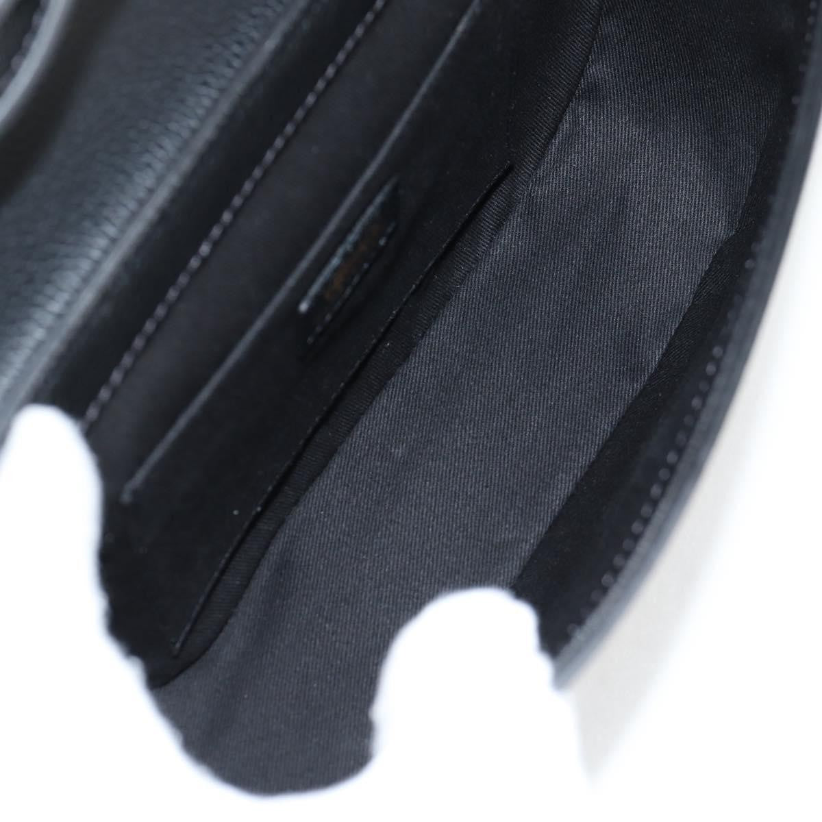 Versace Virtus Flap Messenger Bag Leather