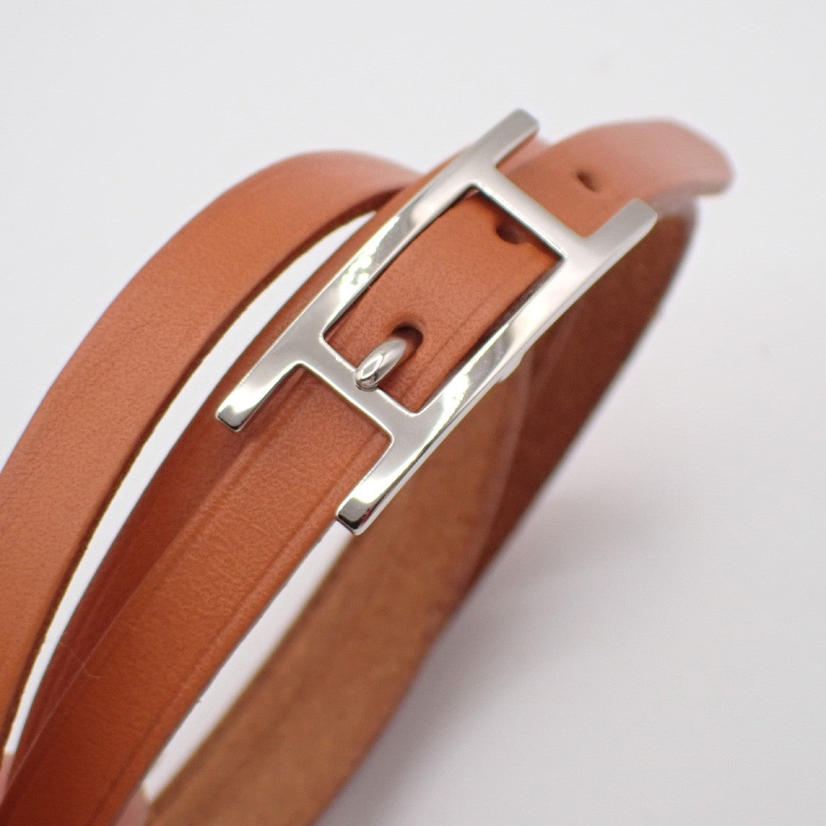 Hermes Hapi 3 Bracelet Leather with Metal