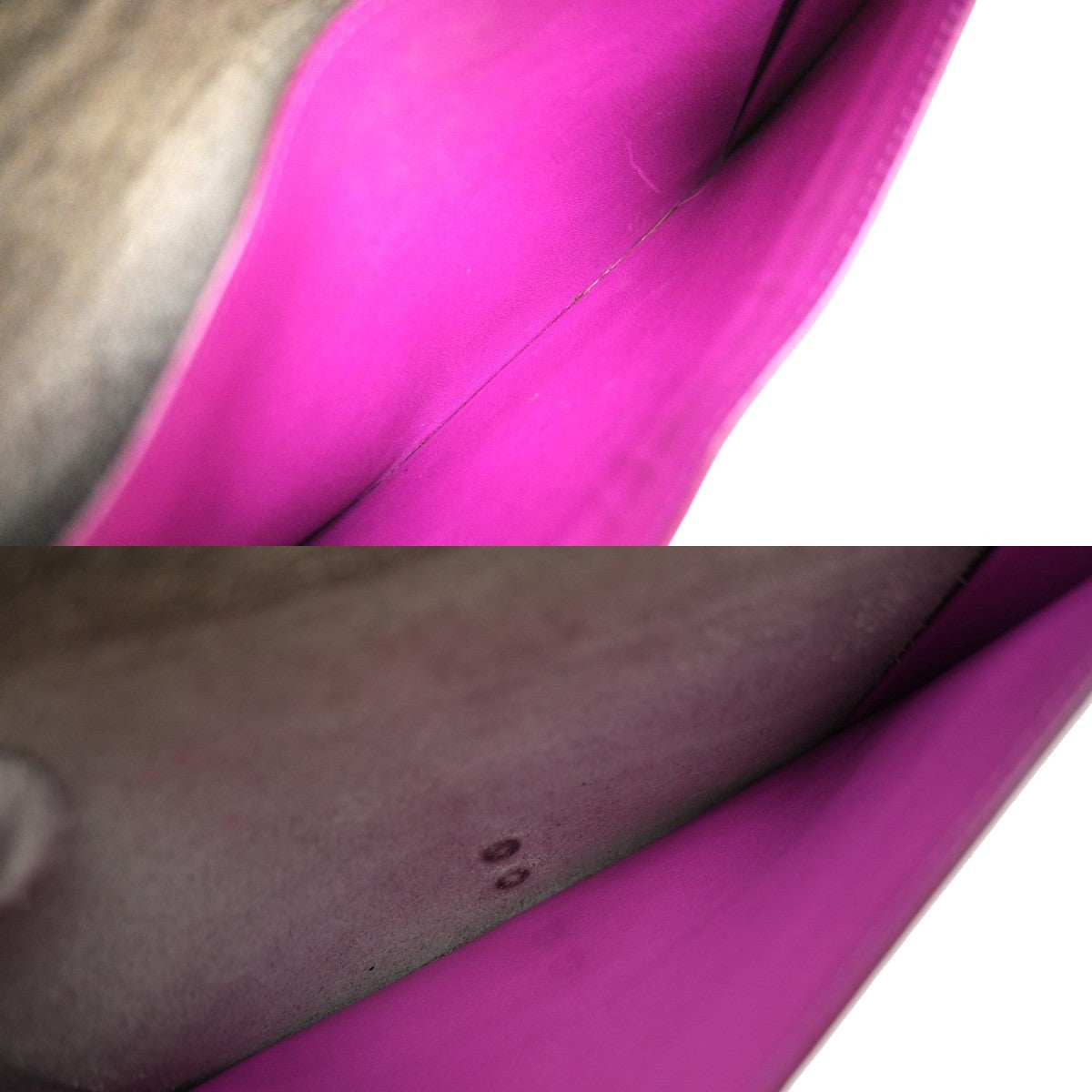 Celine Bifold Flat Wallet Leather