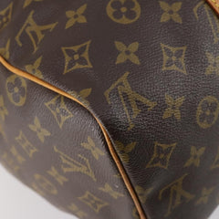 Louis Vuitton Sac Souple Handbag Monogram Canvas