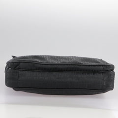 Fendi Convertible Pushlock Flap Satchel Zucca Canvas and Leather