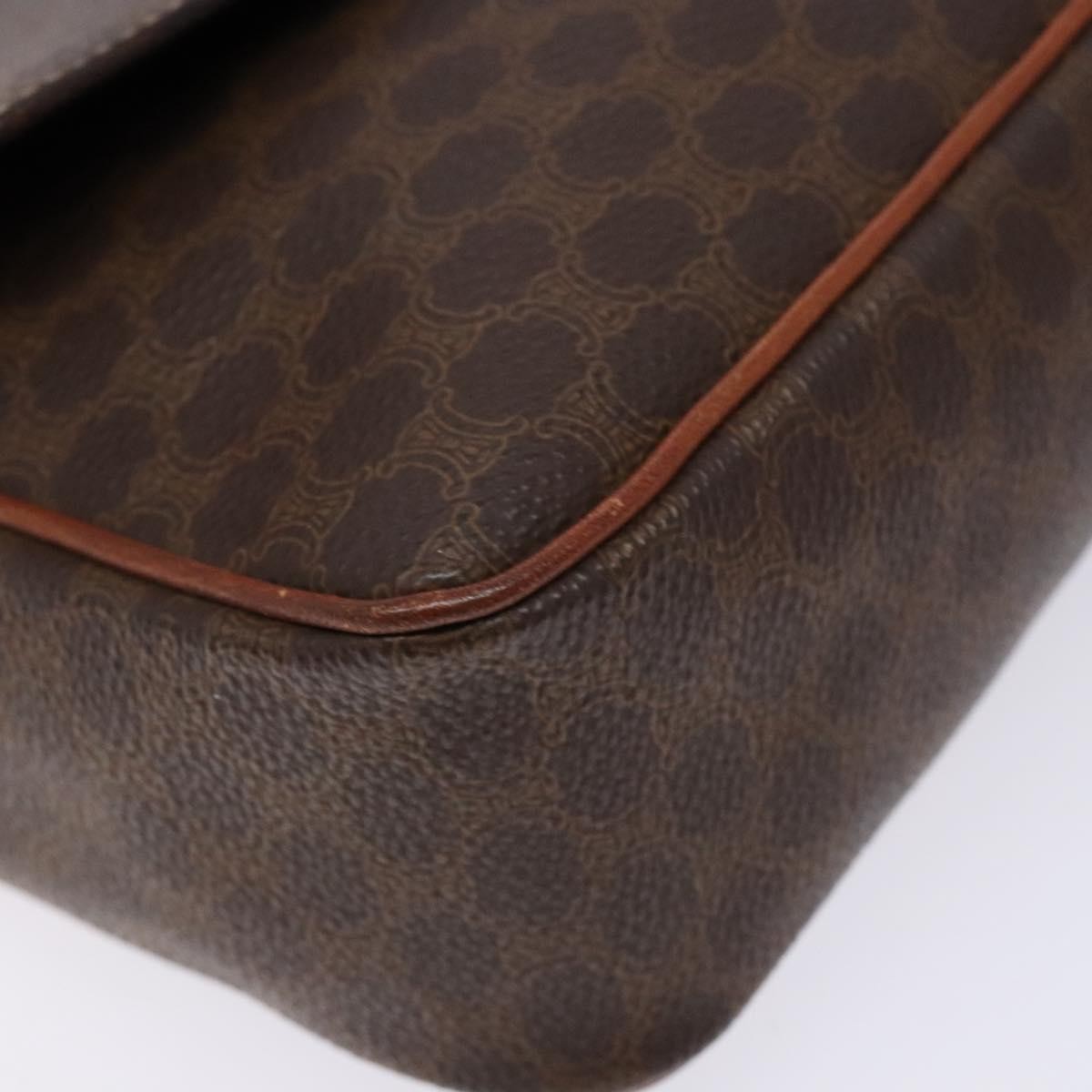 Celine Macadam Shoulder Bag PVC Leather