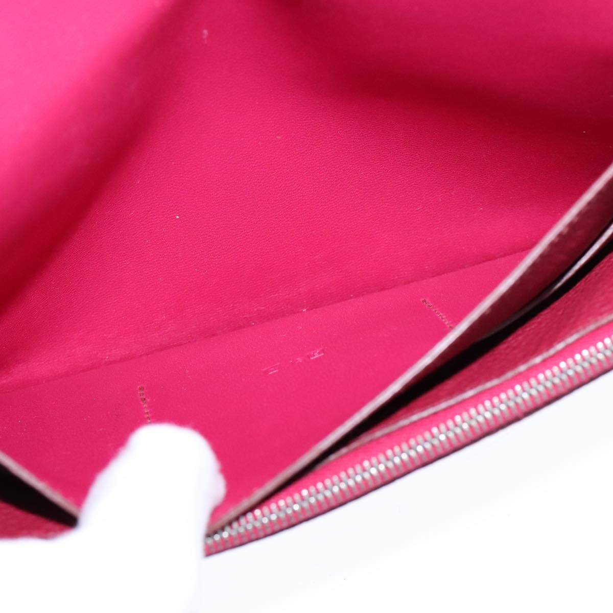 Hermes Dogon Duo Combined Wallet Leather