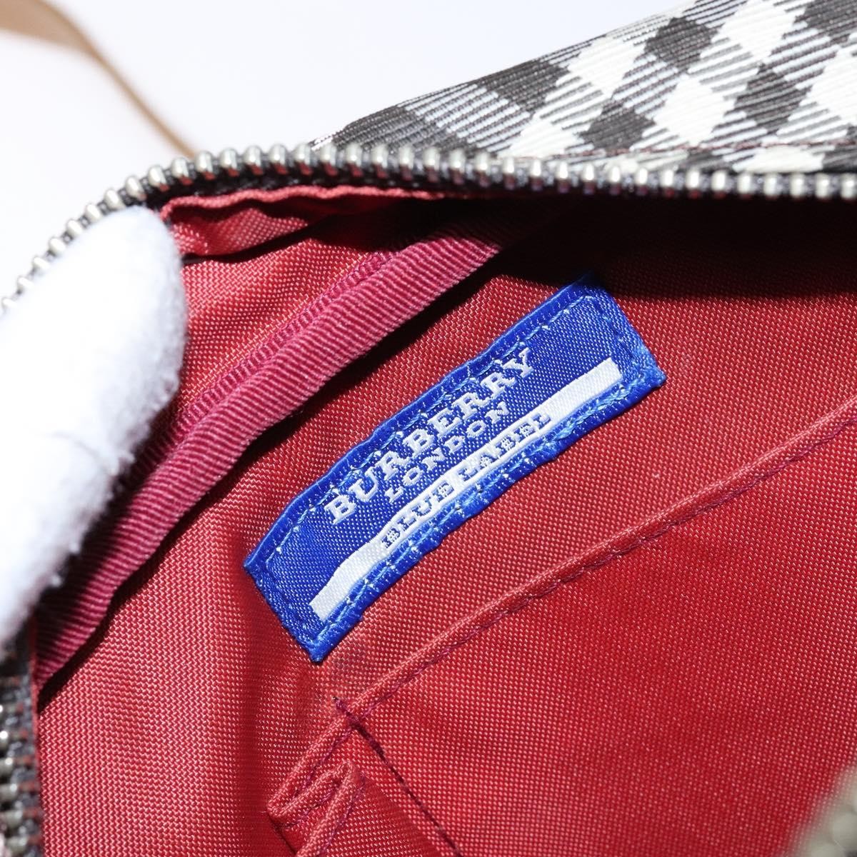 Burberry Nova Check Blue Label Canvas