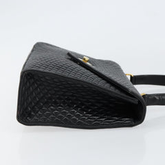 Bally Vintage Handbag Quilted Leather