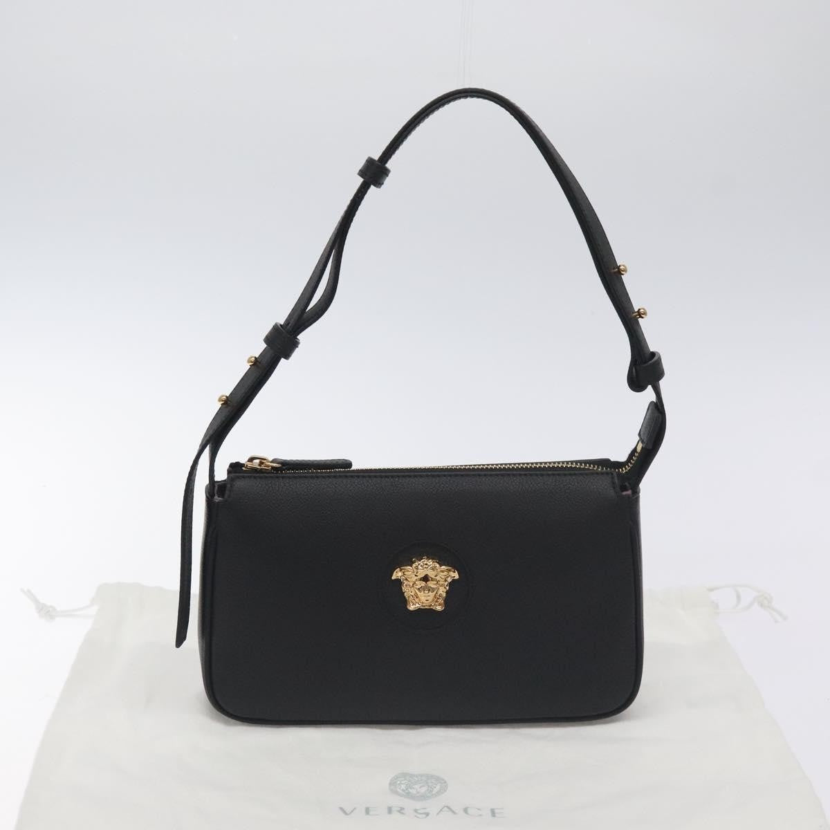 Versace Medusa Shoulder Bag Leather