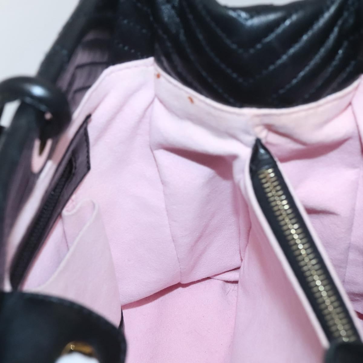 Bally Vintage Handbag Quilted Leather