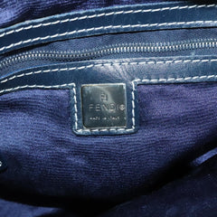 Fendi FF Logo Mon Tresor Bucket Bag Printed Shearling with Leather