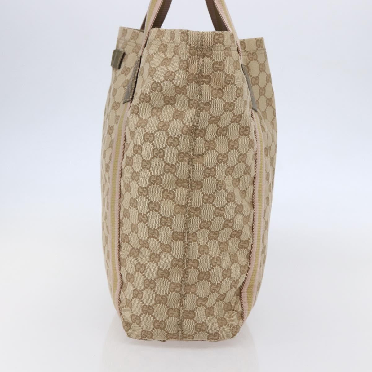 Gucci Original Web Tote GG Canvas