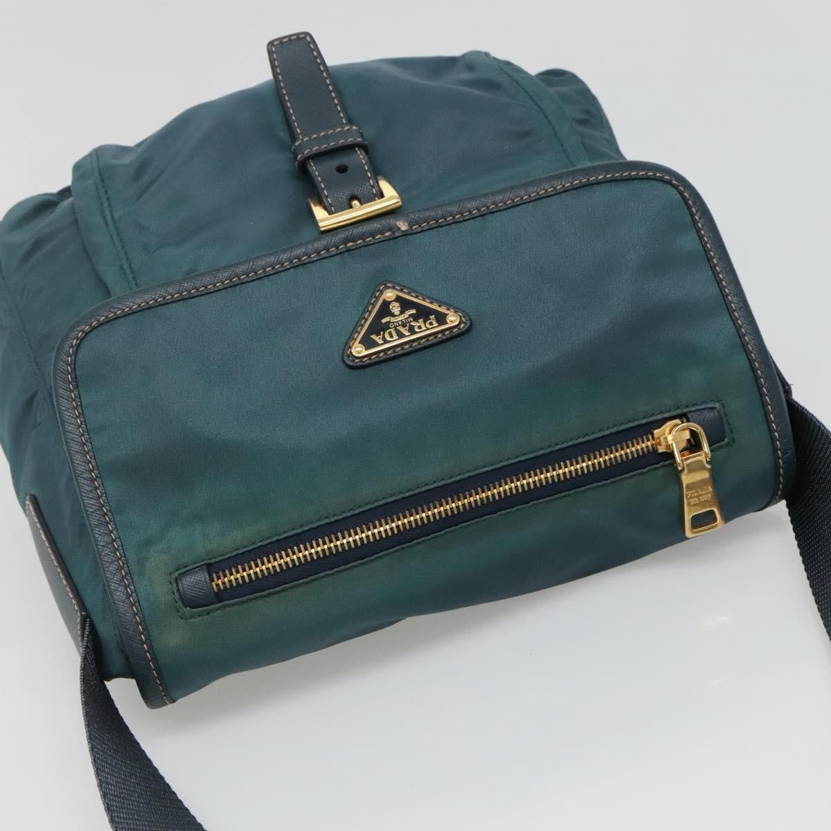Prada Buckle Messenger Bag Tessuto
