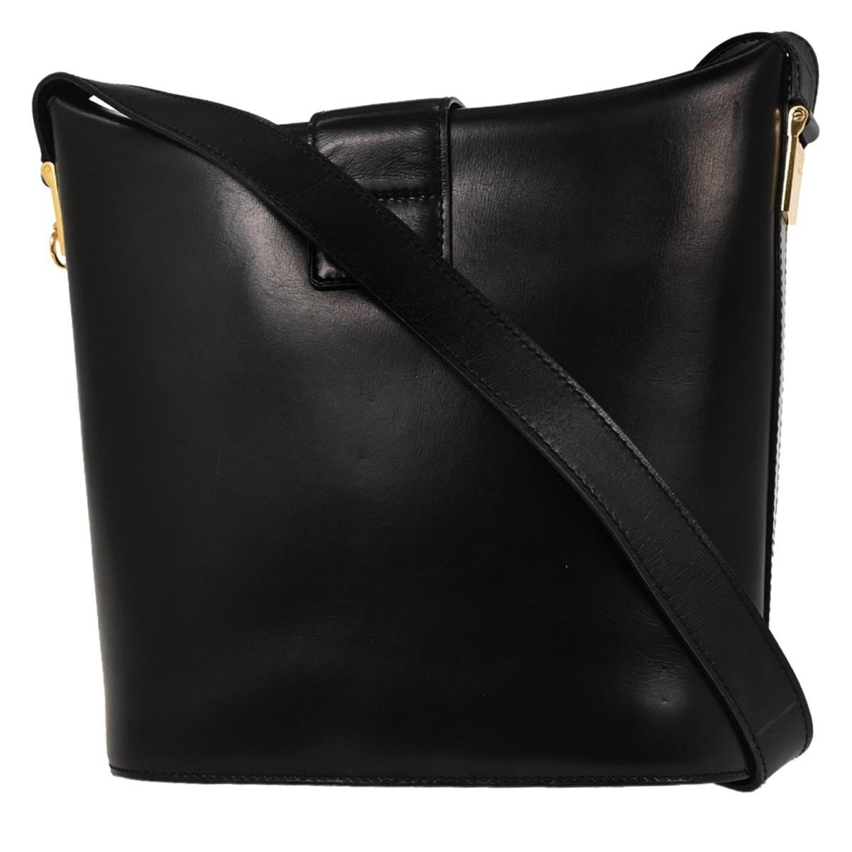 Celine Vintage Shoulder Bag Leather