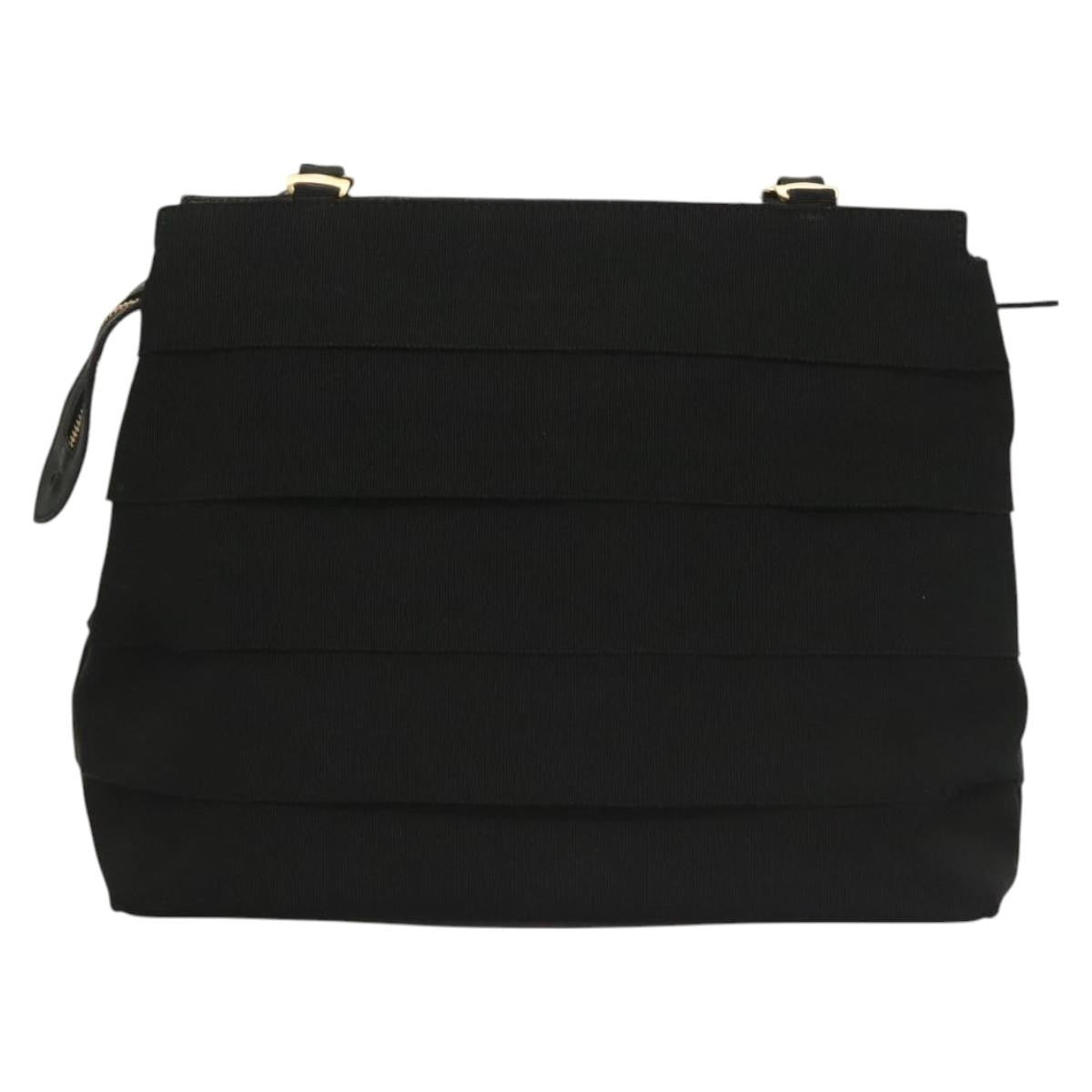 Salvatore Ferragamo Vala Shoulder Bag Canvas