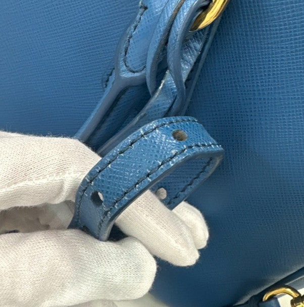 Prada Bauletto Bag Saffiano Leather