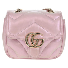 Gucci GG Marmont Square Flap Bag Matelasse Leather