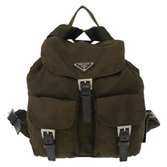 Prada Double Front Pocket Backpack Tessuto