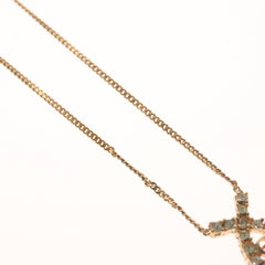 Christian Dior CD Pendant Necklace Gold-plated