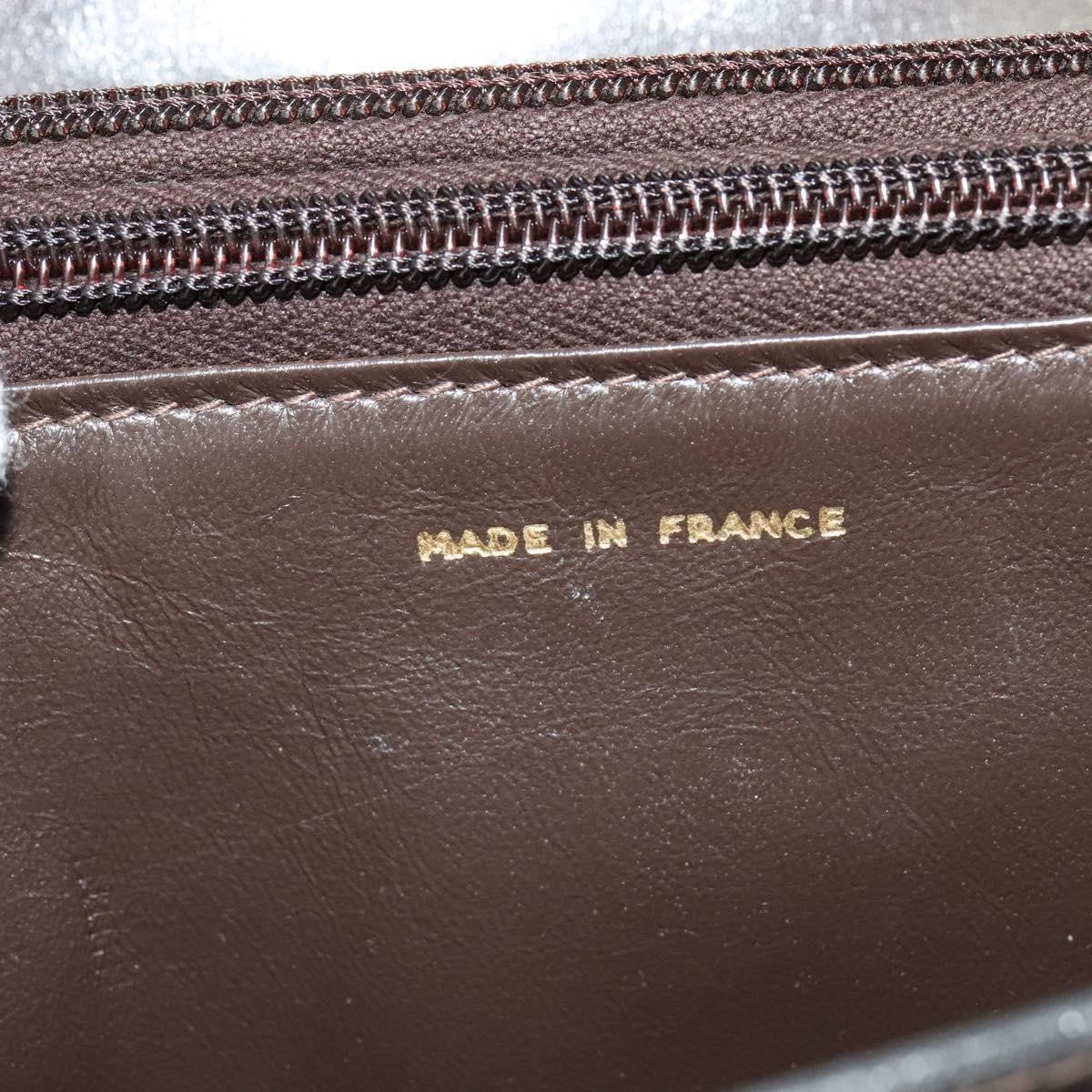 Celine C Sulky Shoulder bag Canvas and Leather