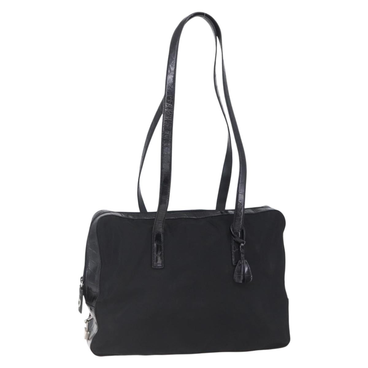 Prada Vintage Shoulder Bag Nylon and Leather