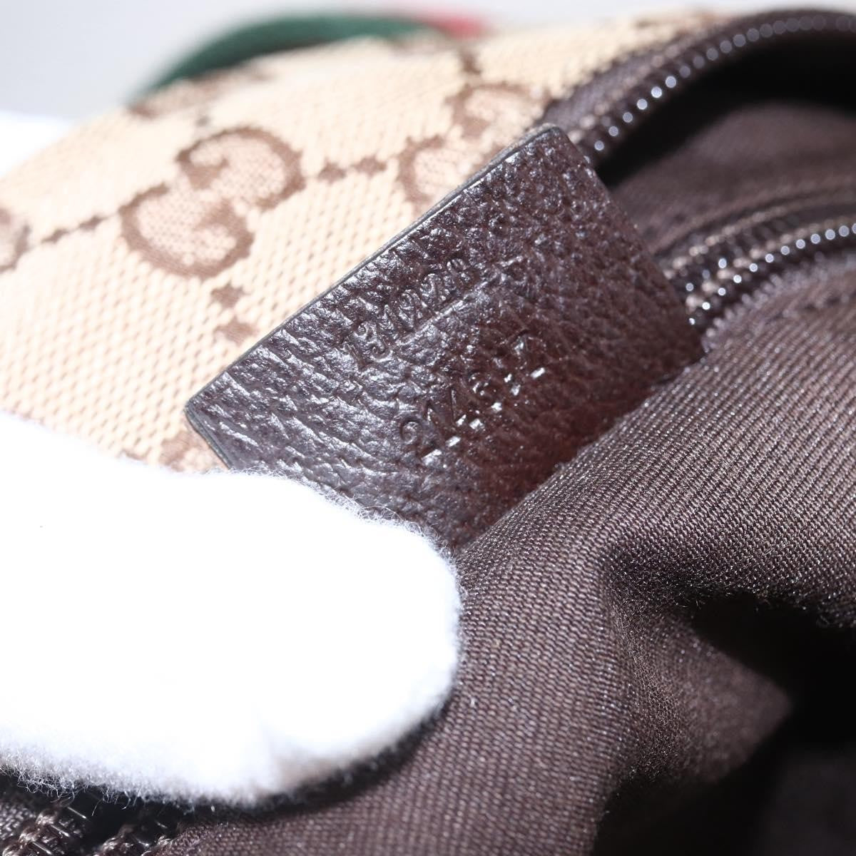 Gucci Web Zip Tote GG Canvas