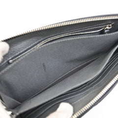 Fendi logo zip pouch FF Printed Leathear