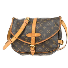 Louis Vuitton Saumur Handbag Monogram Canvas