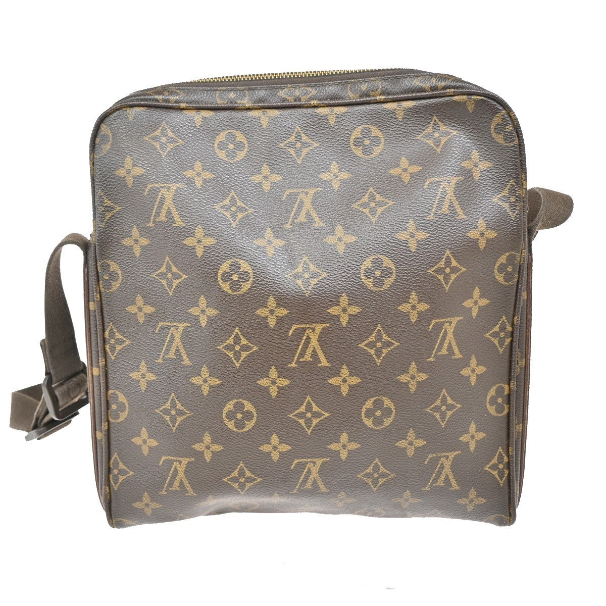 Louis Vuitton Trotteur Beaubourg Handbag Monogram Canvas