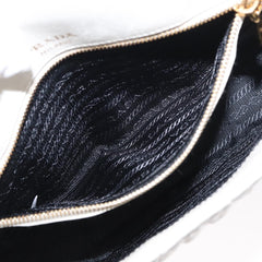 Prada Chain Flap Shoulder Bag Nappa Gaufre