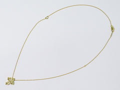 Damiani Belle Epoque Pendant Necklace 18K Yellow Gold and Diamonds