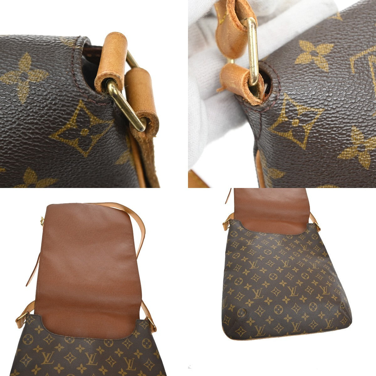 Louis Vuitton Musette Salsa Handbag Monogram Canvas